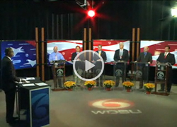 WDSU-TV New Orleans hosted a debate between Senatorial candidates on October 27.