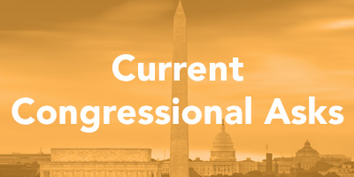 Current Congressional Asks