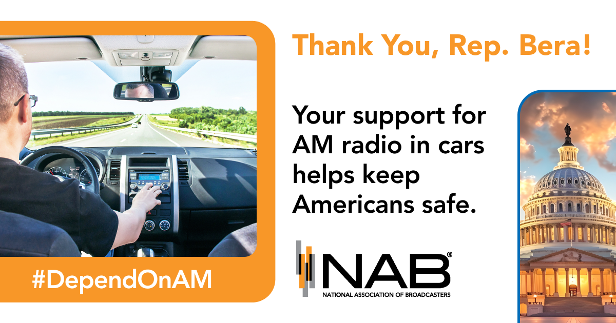 Thank You Rep. Ami Bera Social Tile