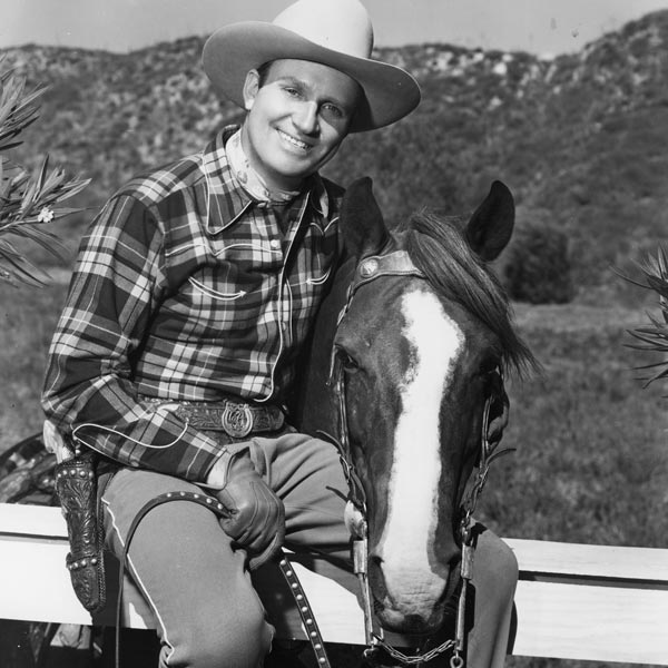 Gene Autry with horse