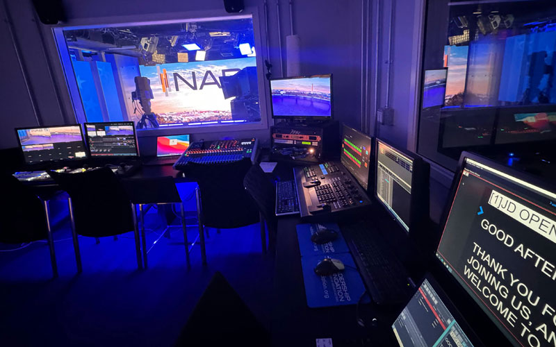 NAB Studio Control Room